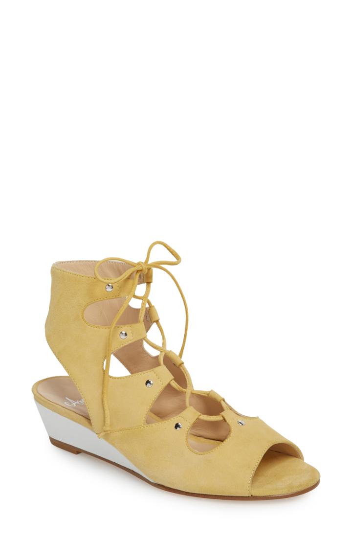 Women's Amalfi By Rangoni Morata Ghillie Cage Sandal .5 M - Orange