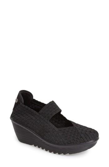 Women's Bernie Mev. 'lulia' Wedge Us / 37eu - Black