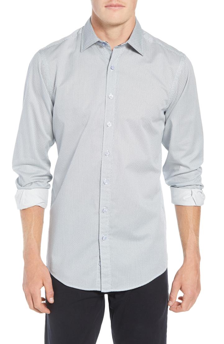 Men's Rodd & Gunn Helston Way Regular Fit Sport Shirt - White