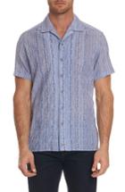 Men's Robert Graham Tarpon Sport Shirt - Blue