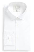Men's Ted Baker London Endurance Bookers Slim Fit Solid Dress Shirt .5 - White