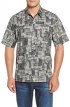 Men's Tori Richard Scratchboard Classic Fit Print Sport Shirt