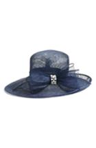 Women's Nordstrom Jeweled Bow Hat - Blue