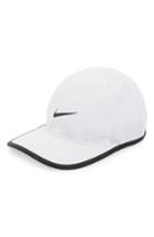 Men's Nike 'featherlight' Baseball Cap - White