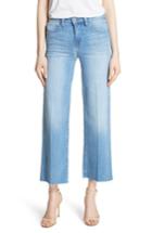 Women's L'agence Danica Crop Wide Leg Jeans - Blue