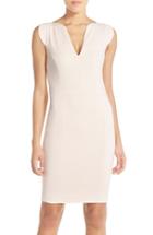 Women's French Connection 'lolo' Stretch Sheath Dress - Pink