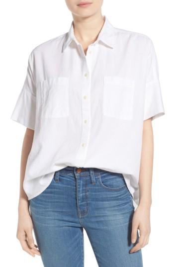 Women's Madewell Cotton Courier Shirt