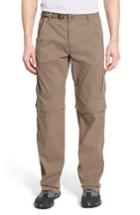 Men's Prana Zion Stretch Convertible Cargo Hiking Pants X 32 - Brown