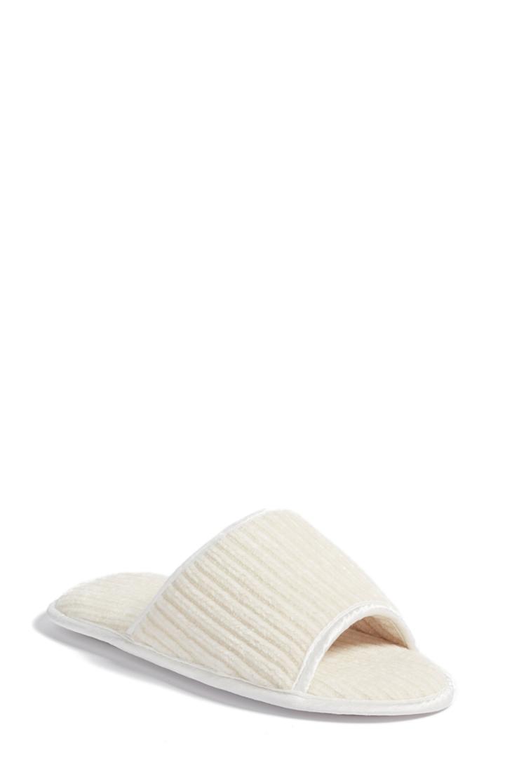 Women's Nordstrom Chenille Slide Slipper - Ivory