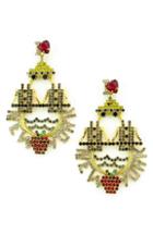 Women's Elizabeth Cole New York Crystal Drop Earrings