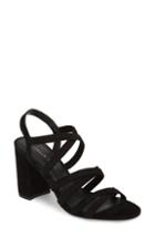 Women's Pelle Moda Grace Sandal .5 M - Black