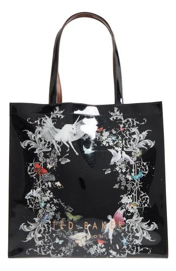 Ted Baker London Lelacon Enchanted Dream Icon Tote - Black