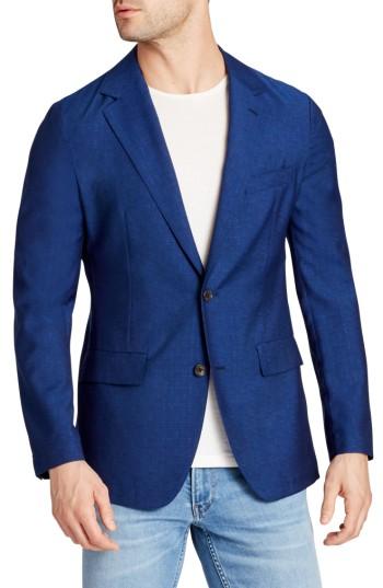 Men's Bonobos Jetsetter Trim Fit Wool Blazer R - Blue