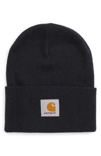 Men's Carhartt Work In Progress Knit Cap - Black