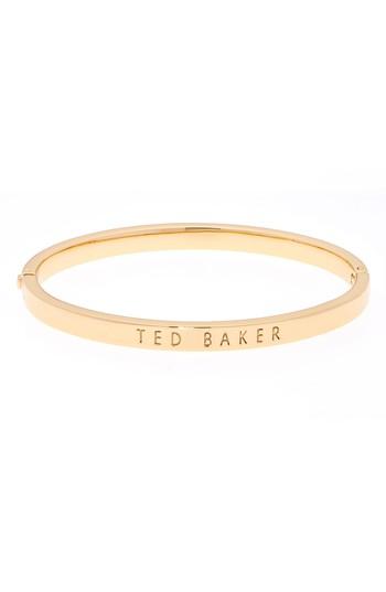 Women's Ted Baker London Metallic Hinge Bangle Bracelet