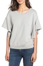 Women's Stateside Ruffle Sweatshirt - Grey