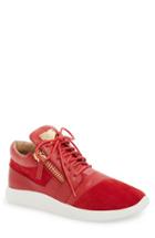 Men's Giuseppe Zanotti Side Zip Sneaker