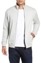 Men's Robert Graham Knowles Zip Sweatshirt, Size - Grey