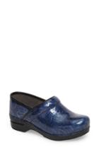 Women's Dansko Pro Xp Clog .5-6us / 36eu M - Blue