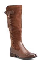 Women's B?rn Cook Knee High Boot .5 Regular Calf M - Brown