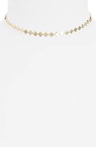 Women's Bony Levy Side Square Choker Necklace