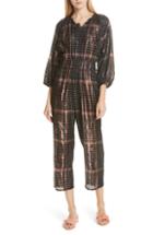 Women's Cupcakes And Cashmere Althea Polka Dot Print Romper - Blue