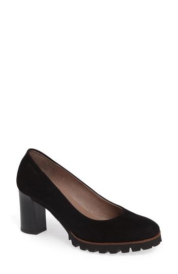 Women's Wonders Platform Pump .5-6us / 36eu - Black