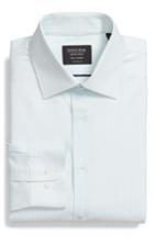 Men's Nordstrom Men's Shop Tech-smart Traditional Fit Stretch Tattersall Dress Shirt 32/33 - Blue