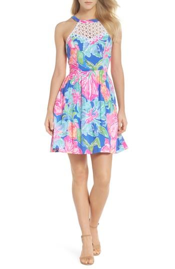 Women's Lilly Pulitzer Kinley Halter Dress - Purple