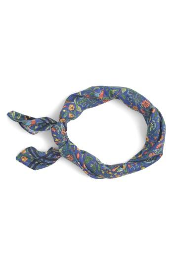 Women's J.crew Liberty Catesby Print Bandana, Size - Blue