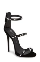 Women's Giuseppe Zanotti Coline Crystal Embellished Sandal .5 M - Black
