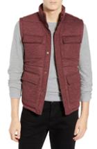 Men's Tunellus Four-pocket Vest - Burgundy