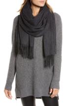 Women's Halogen Solid Cashmere Wrap Scarf