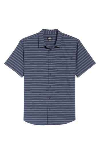 Men's O'neill Stag Short Sleeve Shirt - Blue
