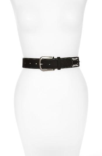 Women's Steve Madden Embroidered Belt