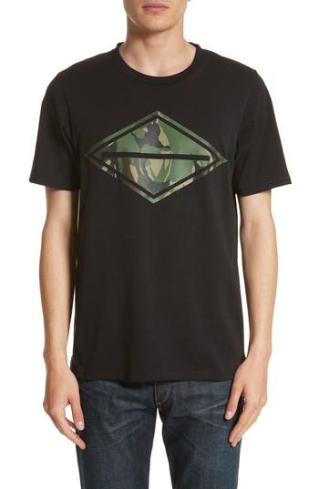 Men's Rag & Bone Camo Diamond Graphic T-shirt