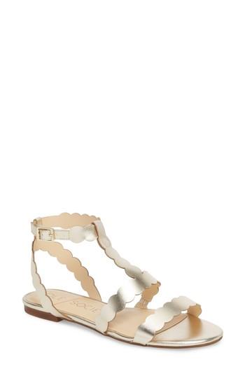Women's Sole Society So-maladee Flat Sandal M - Metallic