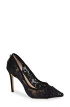 Women's Charles David Chaser Embellished Pump .5 M - Black