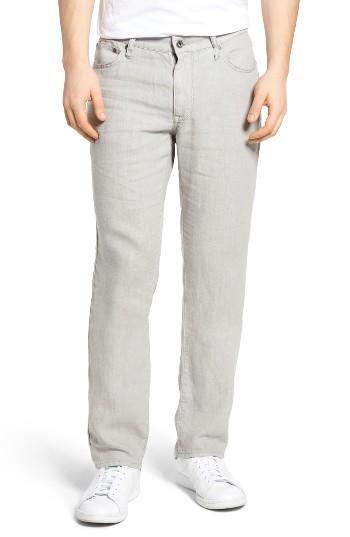 Men's John Varvatos Collection Authentic Linen Five-pocket Pants