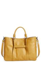 Longchamp 3d Leather Tote - Yellow