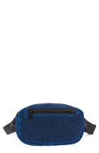 Tasha Metallic Belt Bag - Blue