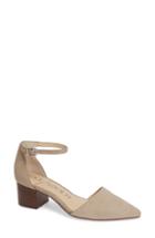 Women's Sole Society Katarina Block Heel Pump .5 M - Beige