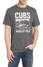 Men's '47 Mlb Overdrive Scrum Chicago Cubs T-shirt - Grey