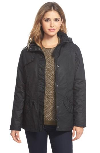 Women's Barbour 'millfire' Waxed Cotton Jacket