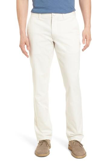 Men's Bonobos Straight Leg Stretch Washed Chinos X 30 - White