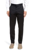 Men's Nordstrom Men's Shop Fremont Stretch Chino Pants X 30 - Black