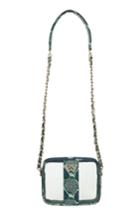 Kelly Wynne Clear Mingle Mingle Mini Crossbody Bag - Green