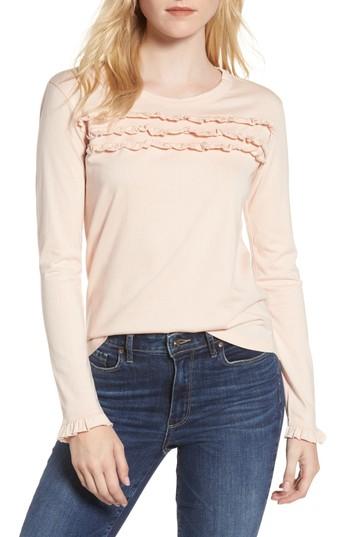 Women's Sincerely Jules Ruffle Long Sleeve Tee