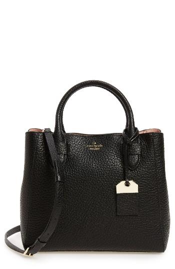 Kate Spade New York Carter Street - Devlin Leather Satchel - Black