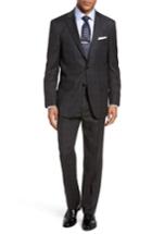 Men's Hart Schaffner Marx New York Classic Fit Plaid Wool Suit